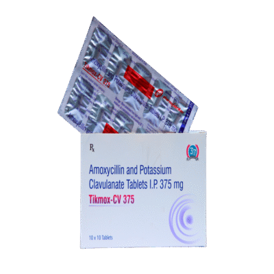 TIKMOX - CV 375 Tablets