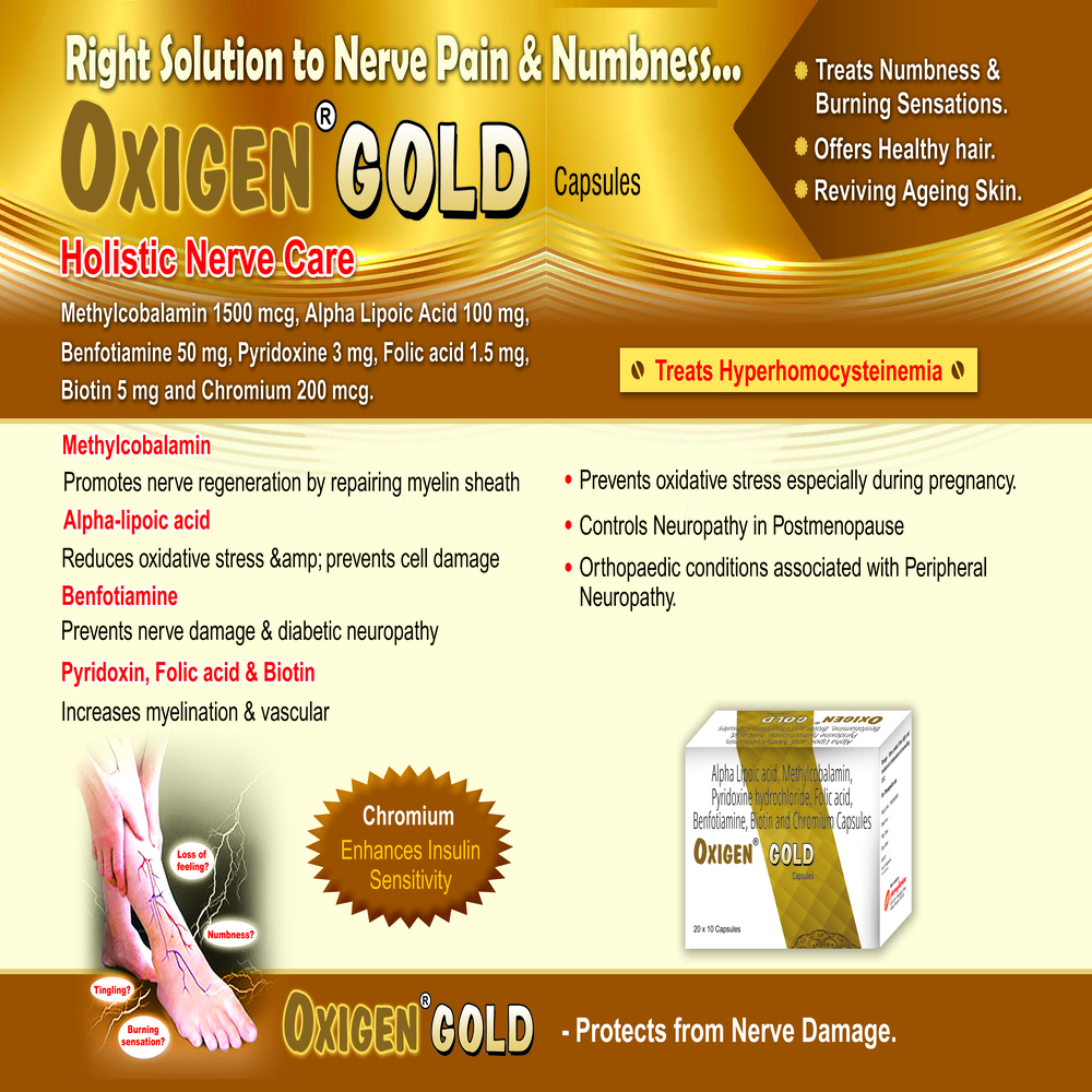 Oxigen Gold- Holistic Nerve Care